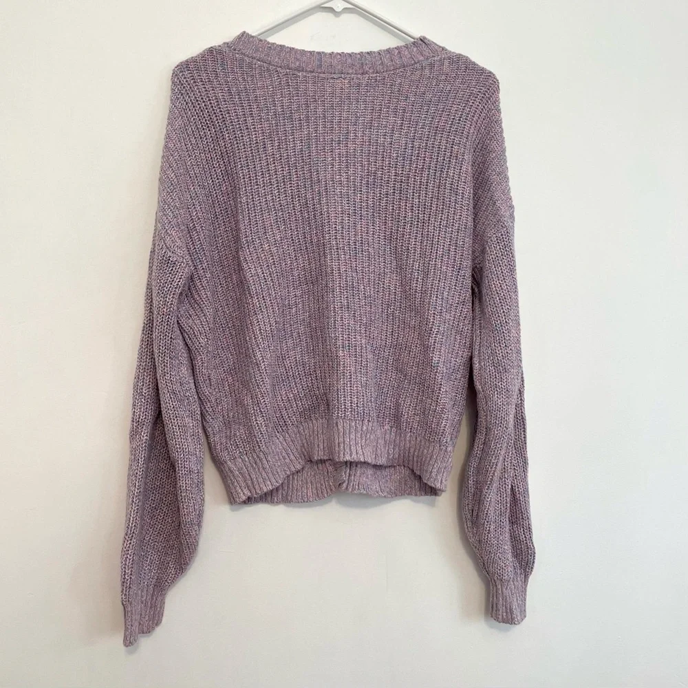OLD NAVY Girls Button Front Cardigan Sweater Pink Blue Lilac Lavender Purple XL